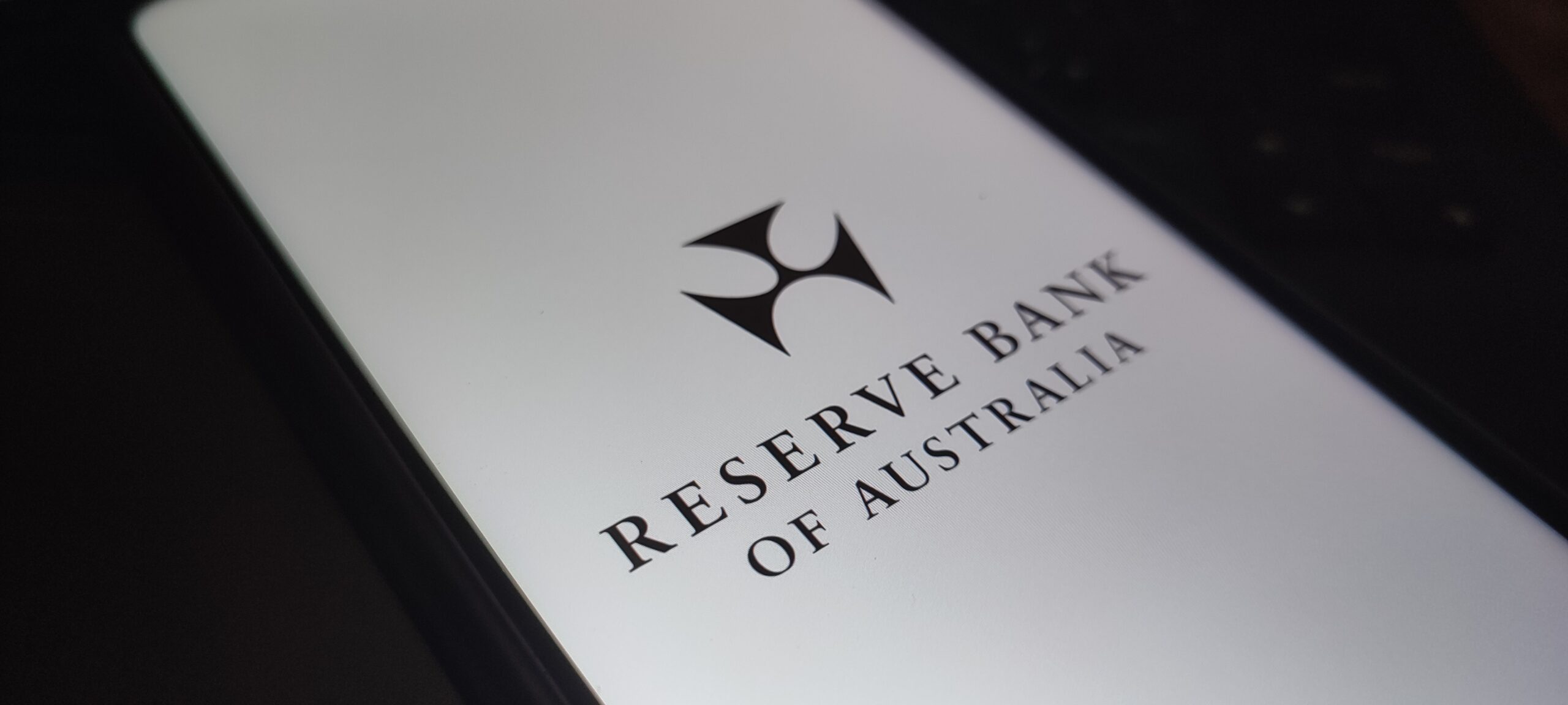 An iphone showing the Reserve Bank of Australia name and logo, to be used as the editorial image for the June 2025 economic update